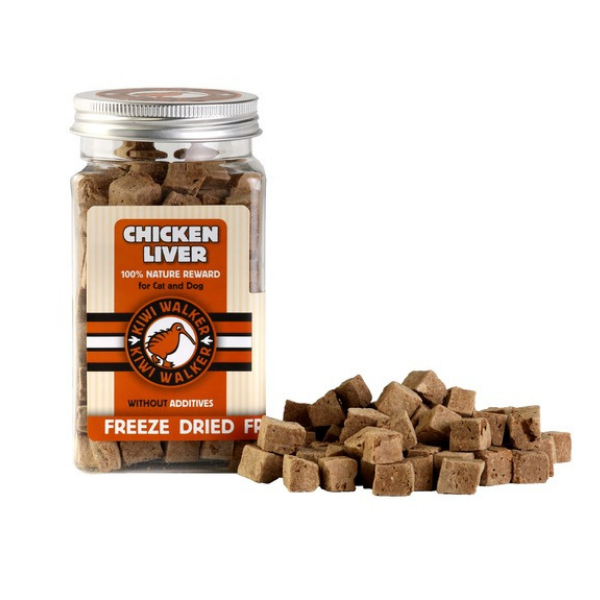 Friandises lyophilisées 100% foie de poulet